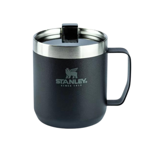 Camp Mug Stanley Matte Black Preto | 350ml